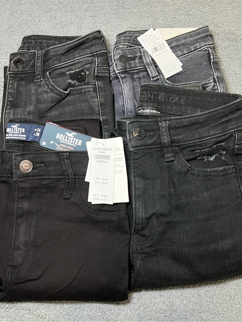 American Eagle & Hollister Women’s Jeggings (4)